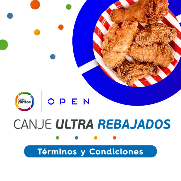 CMR Puntos | Open: Canjes Ultra Rebajados