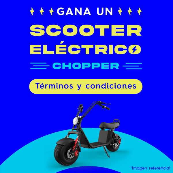 Sorteo Scooter Eléctrico Chopper
