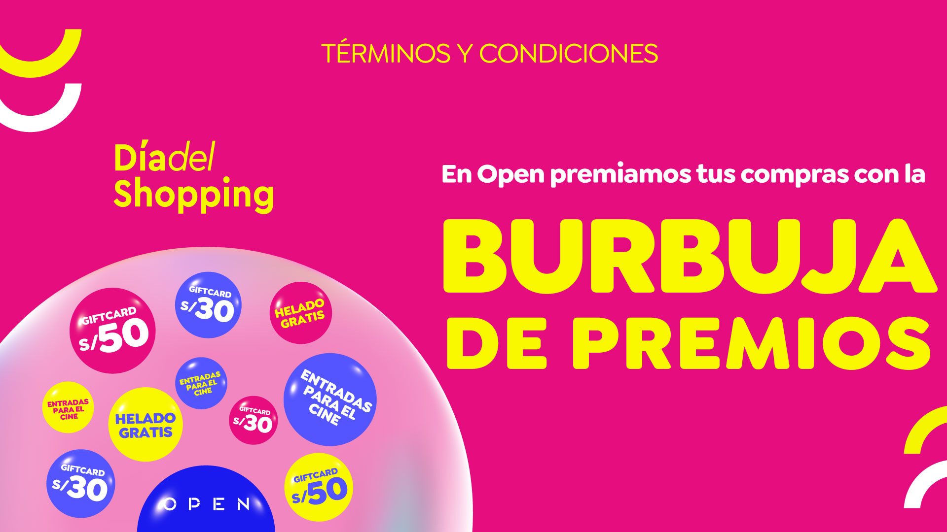 Mecánica Día del Shopping “Burbuja de Premios”