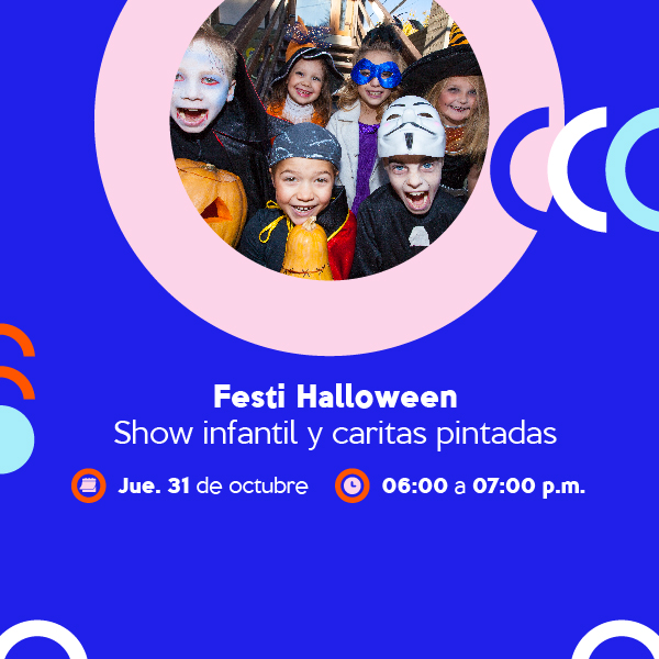 Festi Halloween | Show infantil y caritas pintadas