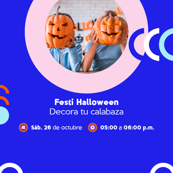 Festi Halloween | Decora tu calabaza