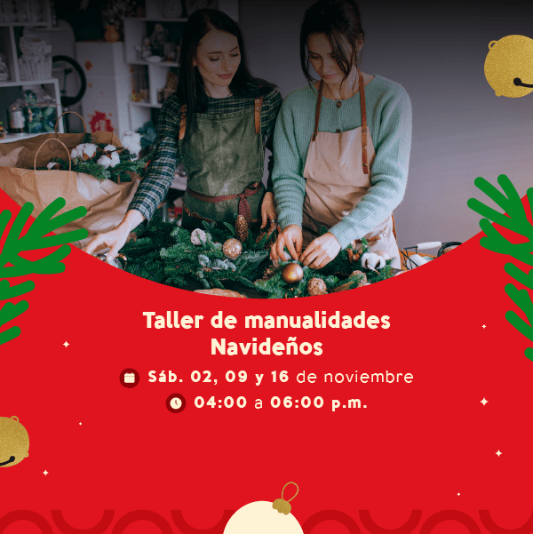 Taller de manualidades Navideños 