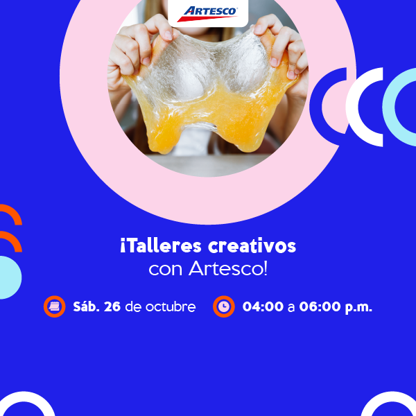 ¡Talleres creativos con Artesco!